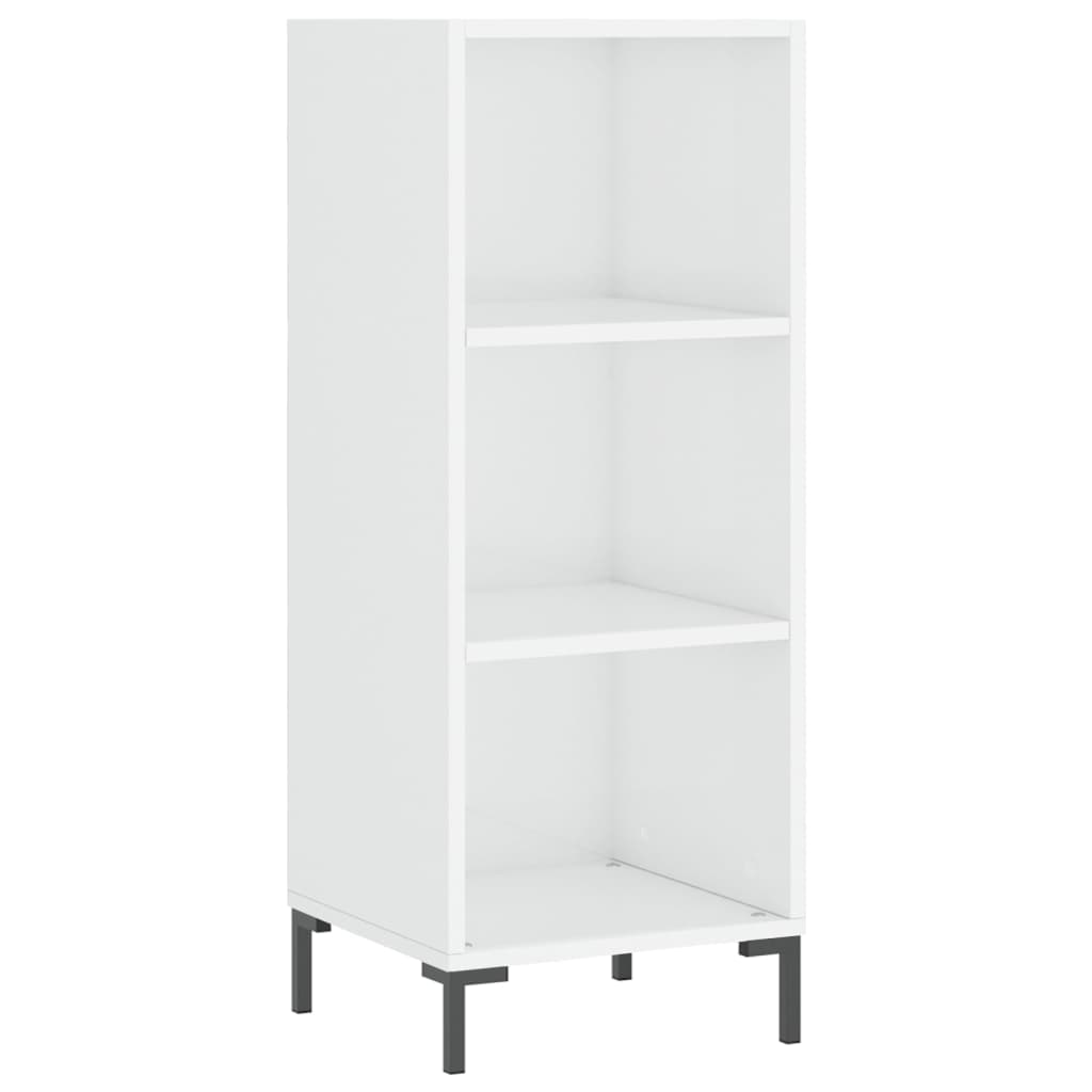 vidaXL Sideboard High Gloss White 34.5x32.5x90 cm Engineered Wood 2