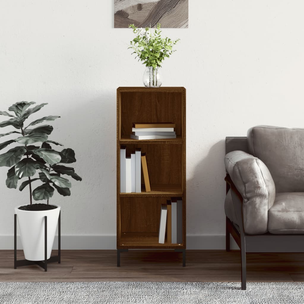Sideboard Engineered Wood in Brown Oak