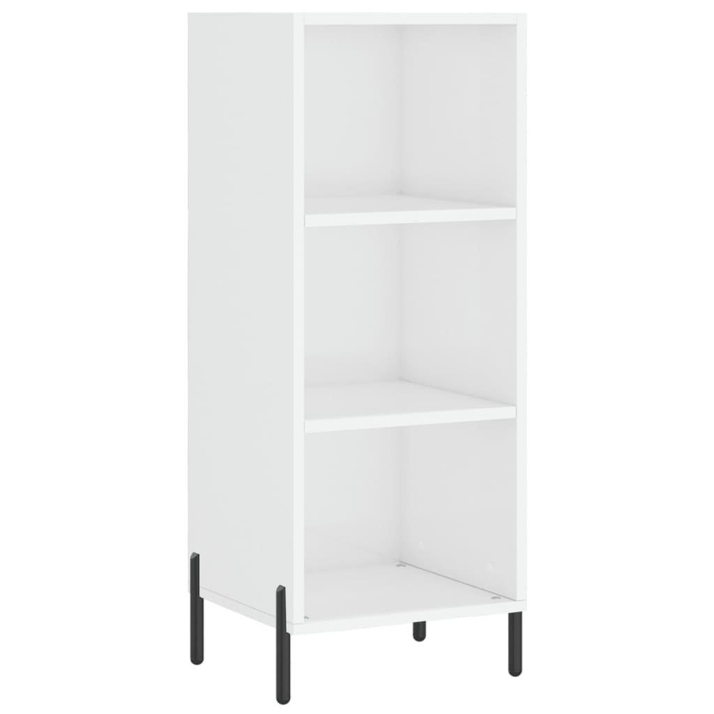 vidaXL Sideboard High Gloss White 34.5x32.5x90 cm Engineered Wood 2