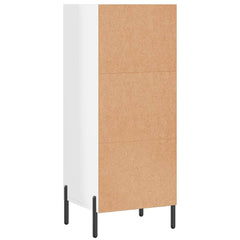 vidaXL Sideboard High Gloss White 34.5x32.5x90 cm Engineered Wood 6