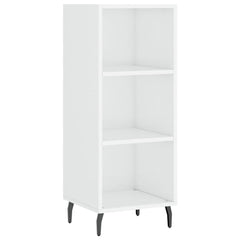 vidaXL Sideboard High Gloss White 34.5x32.5x90 cm Engineered Wood 2
