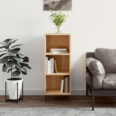vidaXL Sideboard Sonoma Oak 34.5x32.5x90 cm Engineered Wood 1