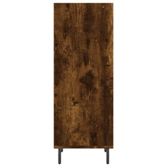 vidaXL Sideboard Smoked Oak 34.5x32.5x90 cm Engineered Wood 5