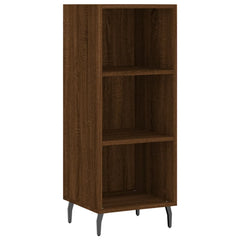 vidaXL Sideboard Brown Oak 34.5x32.5x90 cm Engineered Wood 2