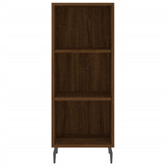 vidaXL Sideboard Brown Oak 34.5x32.5x90 cm Engineered Wood 4