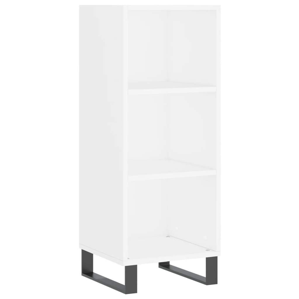 vidaXL Sideboard White 34.5x32.5x90 cm Engineered Wood 2