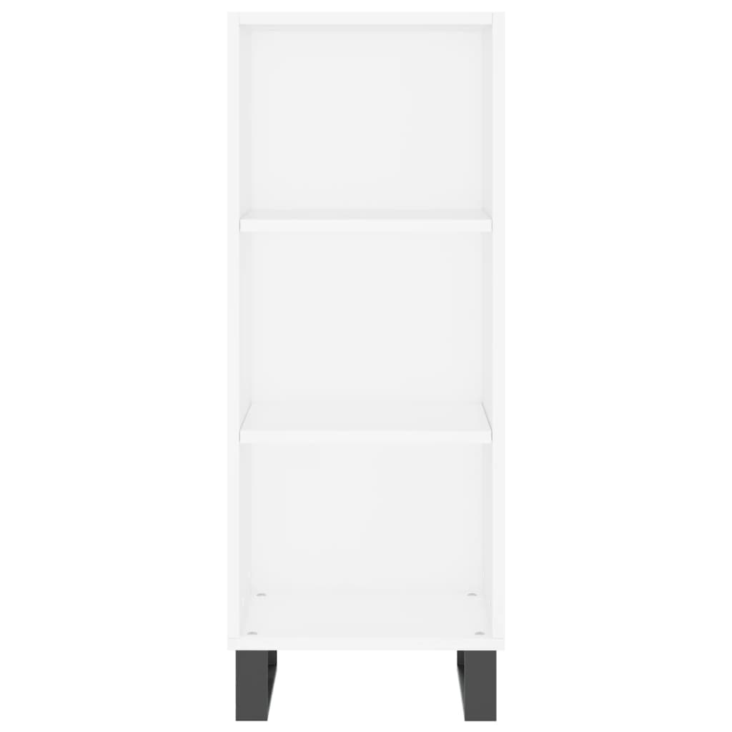 vidaXL Sideboard White 34.5x32.5x90 cm Engineered Wood 4