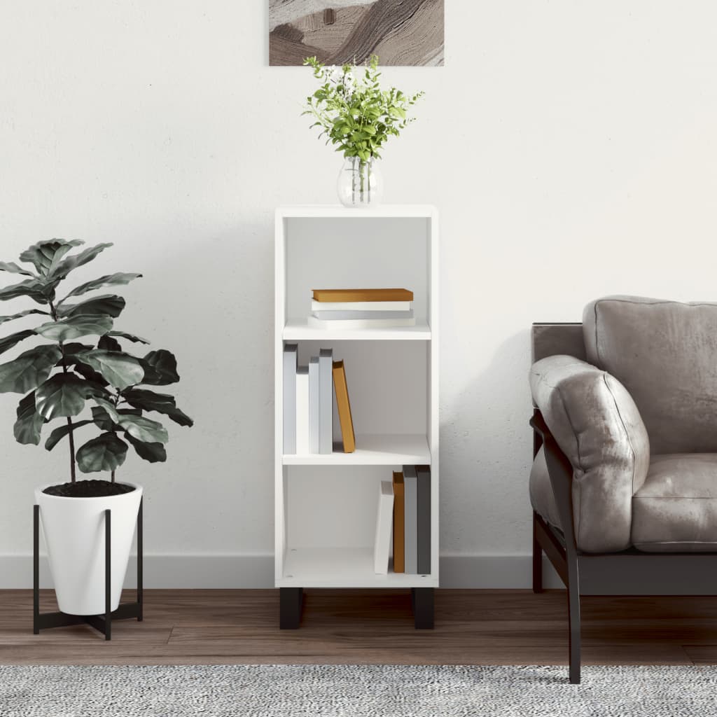 vidaXL Sideboard White 34.5x32.5x90 cm Engineered Wood 1