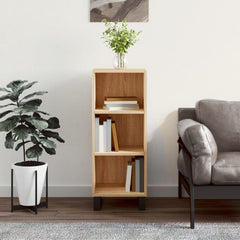 vidaXL Sideboard Sonoma Oak 34.5x32.5x90 cm Engineered Wood 1