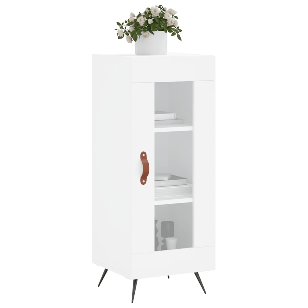 vidaXL Sideboard White 34.5x34x90 cm Engineered Wood 3