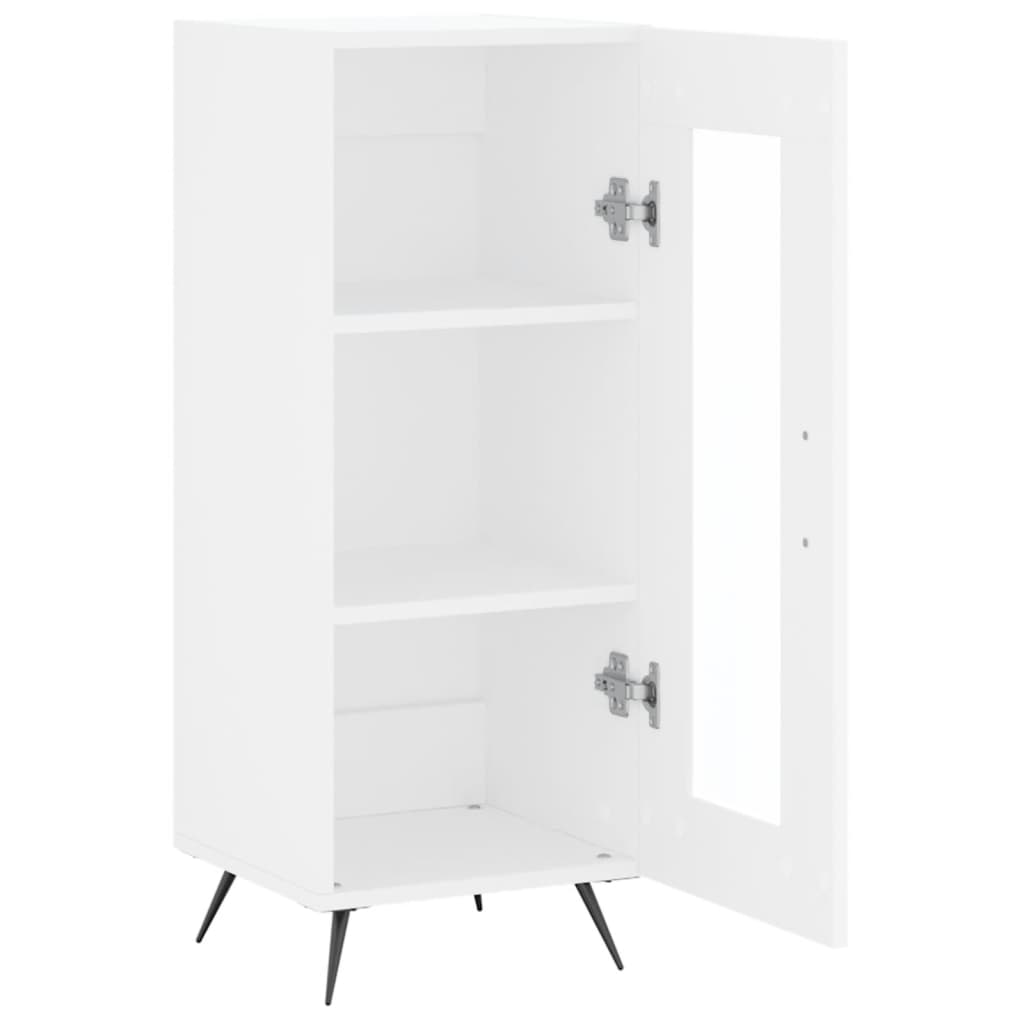 vidaXL Sideboard White 34.5x34x90 cm Engineered Wood 6