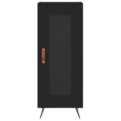 vidaXL Sideboard Black 34.5x34x90 cm Engineered Wood 5