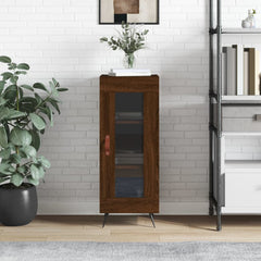 vidaXL Sideboard Brown Oak 34.5x34x90 cm Engineered Wood 1