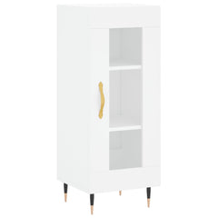 vidaXL Sideboard White 34.5x34x90 cm Engineered Wood 2