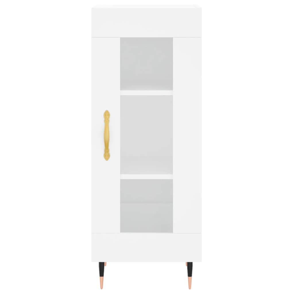 vidaXL Sideboard White 34.5x34x90 cm Engineered Wood 5
