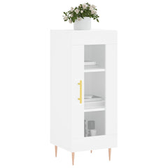 vidaXL Sideboard White 34.5x34x90 cm Engineered Wood 3