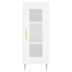 vidaXL Sideboard White 34.5x34x90 cm Engineered Wood 5