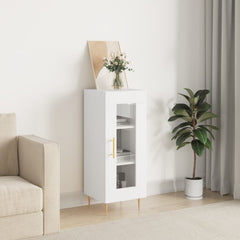 vidaXL Sideboard White 34.5x34x90 cm Engineered Wood 1