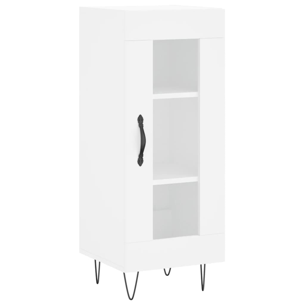 vidaXL Sideboard White 34.5x34x90 cm Engineered Wood 2
