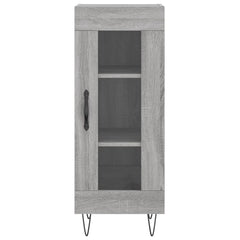 vidaXL Sideboard Grey Sonoma 34.5x34x90 cm Engineered Wood 5
