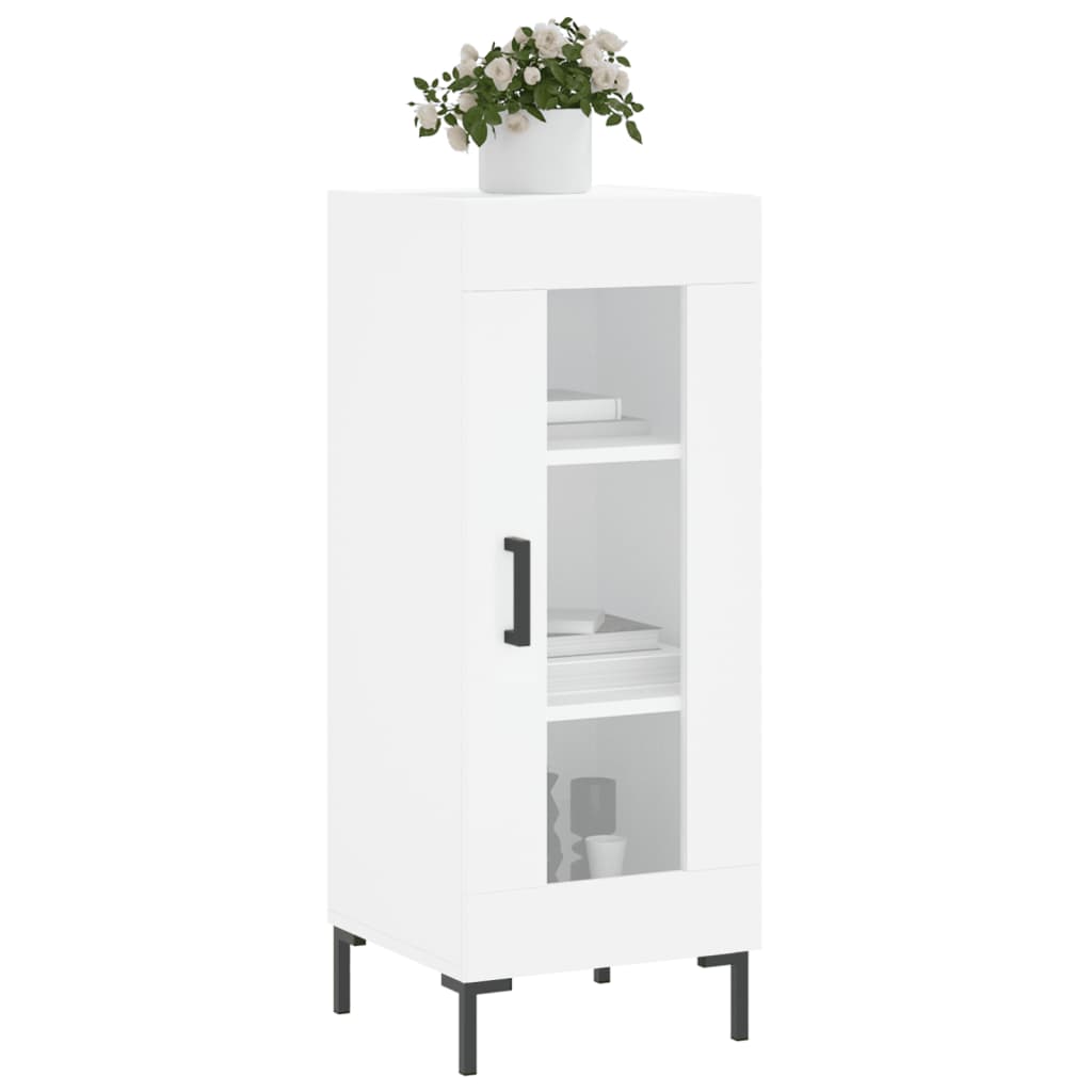 vidaXL Sideboard White 34.5x34x90 cm Engineered Wood 3