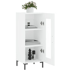 vidaXL Sideboard White 34.5x34x90 cm Engineered Wood 4