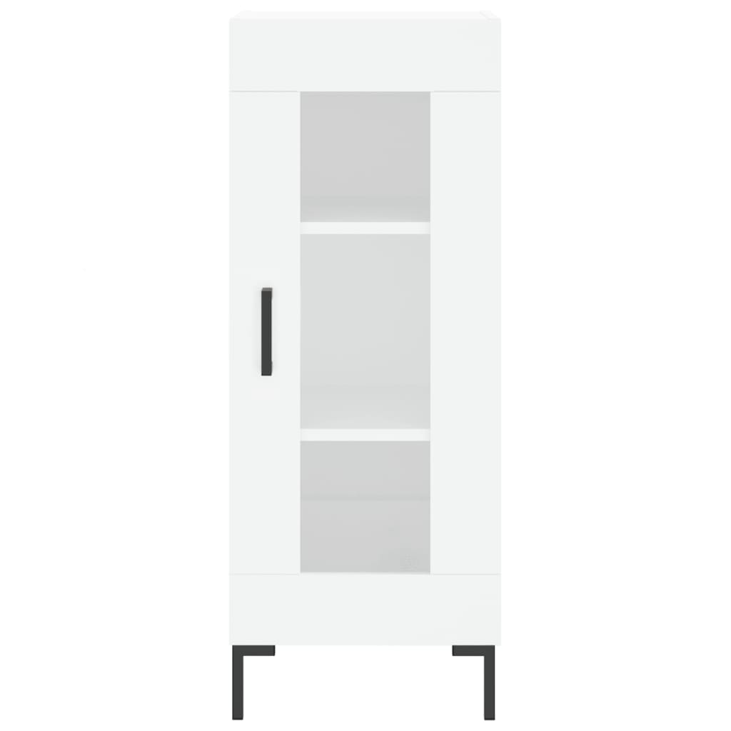 vidaXL Sideboard White 34.5x34x90 cm Engineered Wood 5