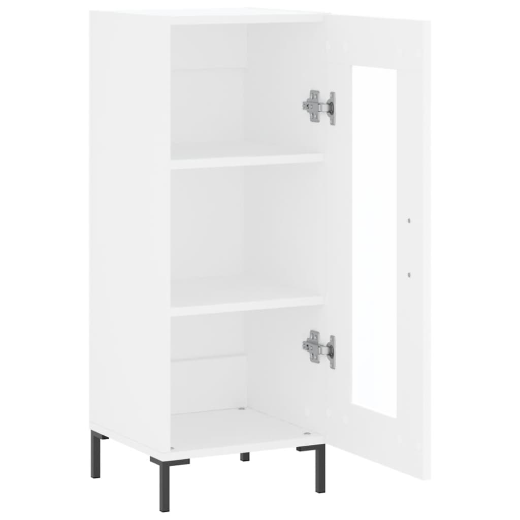vidaXL Sideboard White 34.5x34x90 cm Engineered Wood 6