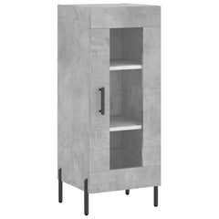 vidaXL Sideboard Concrete Grey 34.5x34x90 cm Engineered Wood 2