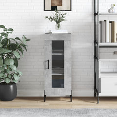 vidaXL Sideboard Concrete Grey 34.5x34x90 cm Engineered Wood 1