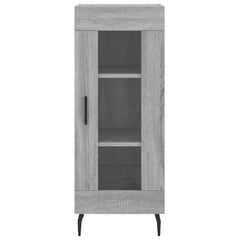 vidaXL Sideboard Grey Sonoma 34.5x34x90 cm Engineered Wood 5
