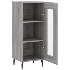 vidaXL Sideboard Grey Sonoma 34.5x34x90 cm Engineered Wood 6