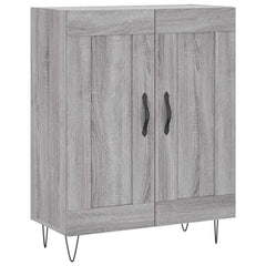 vidaXL Sideboard Grey Sonoma 69,5x34x90 cm Engineered Wood 2