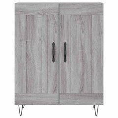 vidaXL Sideboard Grey Sonoma 69,5x34x90 cm Engineered Wood 6