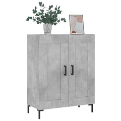 vidaXL Sideboard Concrete Grey 69.5x34x90 cm Engineered Wood 3