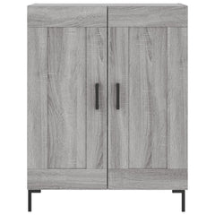 vidaXL Sideboard Grey Sonoma 69.5x34x90 cm Engineered Wood 5