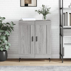 vidaXL Sideboard Grey Sonoma 69.5x34x90 cm Engineered Wood 1