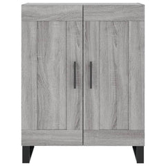 vidaXL Sideboard Grey Sonoma 69.5x34x90 cm Engineered Wood 5