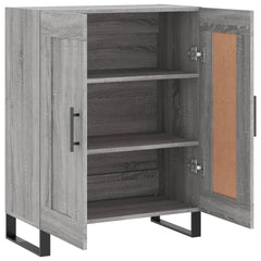 vidaXL Sideboard Grey Sonoma 69.5x34x90 cm Engineered Wood 6