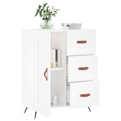 vidaXL Sideboard White 69.5x34x90 cm Engineered Wood 4