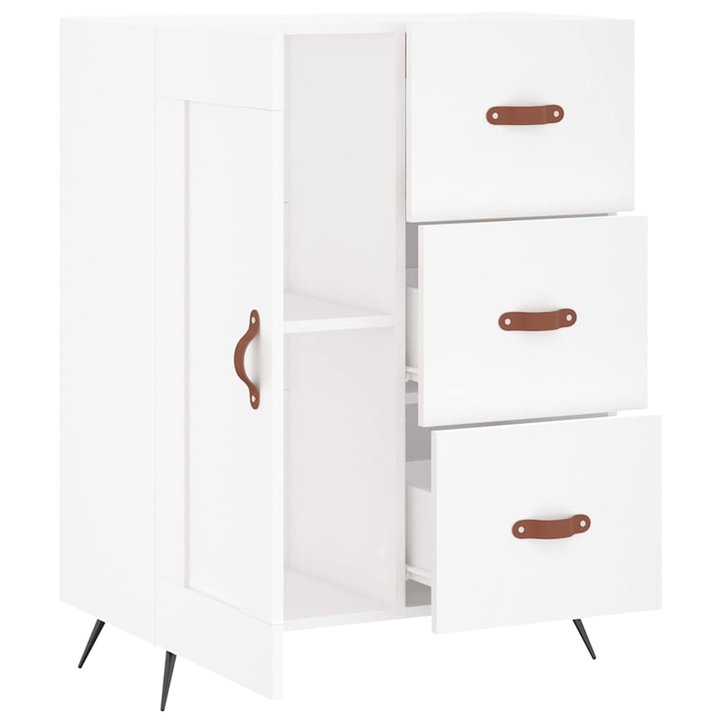 vidaXL Sideboard White 69.5x34x90 cm Engineered Wood 6