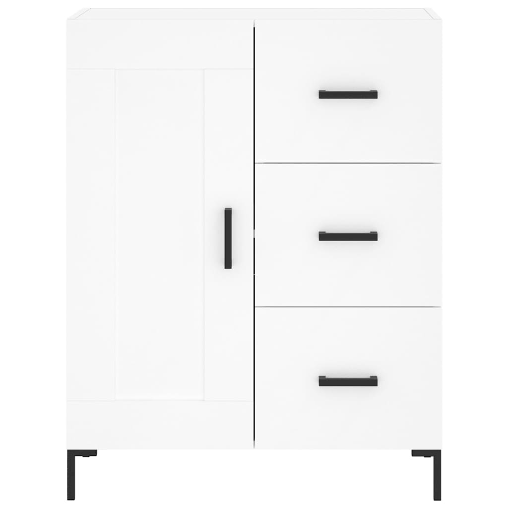 vidaXL Sideboard White 69.5x34x90 cm Engineered Wood 5