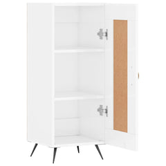 vidaXL Sideboard High Gloss White 34.5x34x90 cm Engineered Wood 6