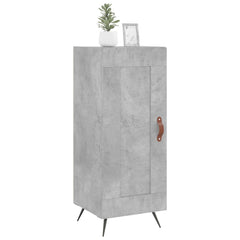 vidaXL Sideboard Concrete Grey 34.5x34x90 cm Engineered Wood 3
