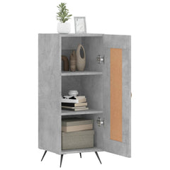 vidaXL Sideboard Concrete Grey 34.5x34x90 cm Engineered Wood 4