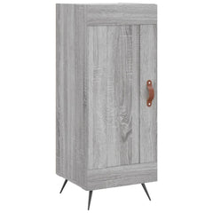 vidaXL Sideboard Grey Sonoma 34.5x34x90 cm Engineered Wood 2
