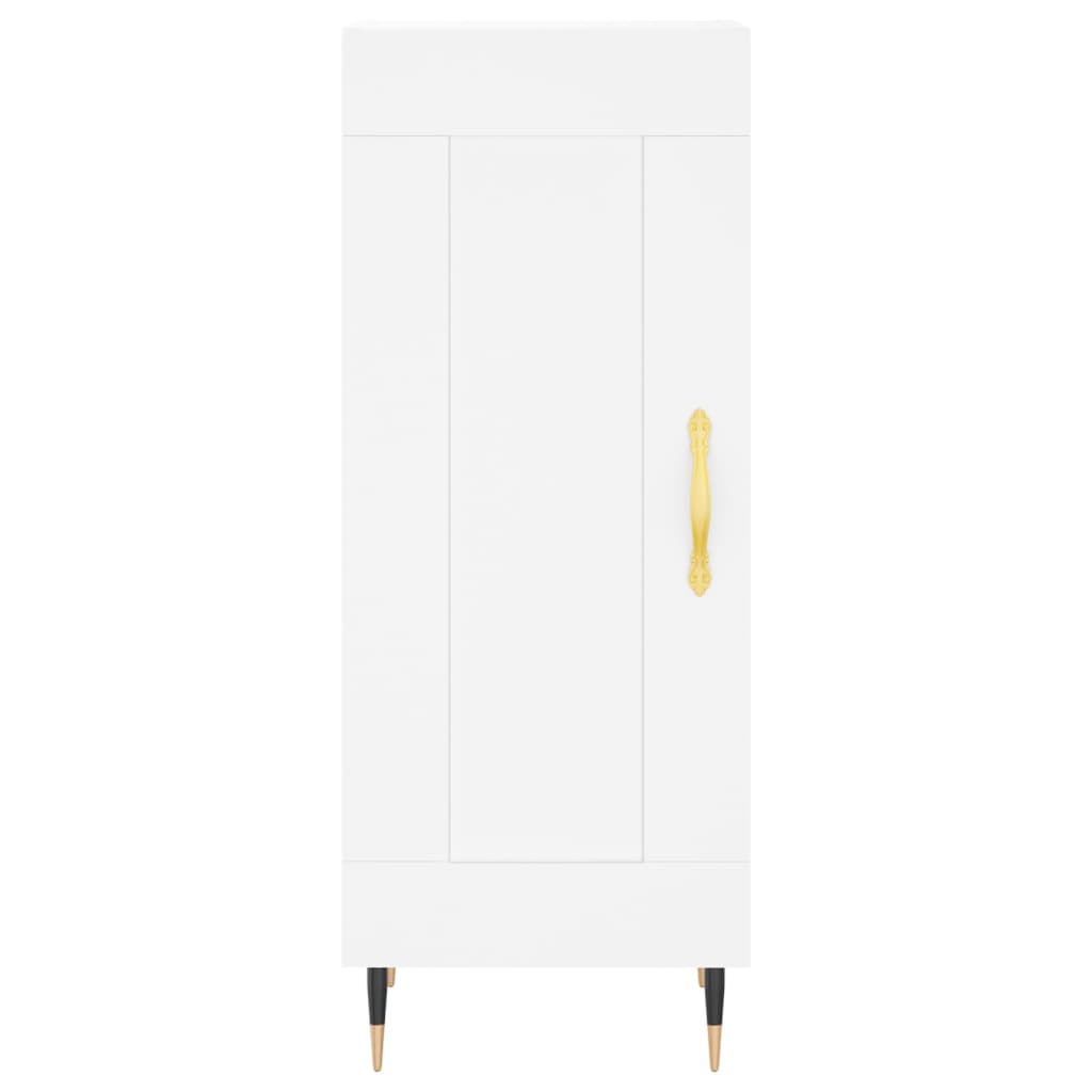 vidaXL Sideboard White 34.5x34x90 cm Engineered Wood 5