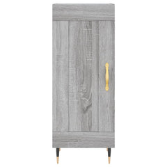 vidaXL Sideboard Grey Sonoma 34.5x34x90 cm Engineered Wood 5