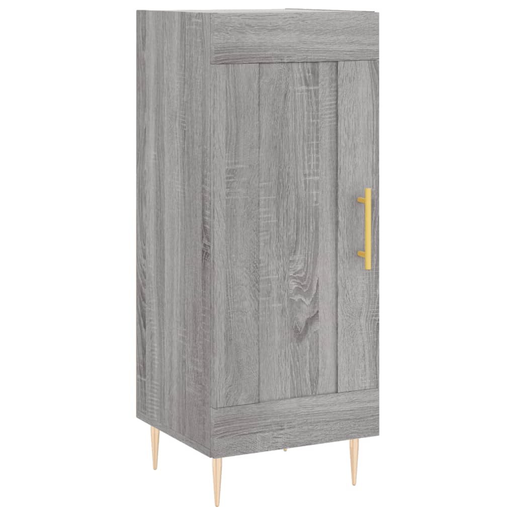 vidaXL Sideboard Grey Sonoma 34.5x34x90 cm Engineered Wood 2