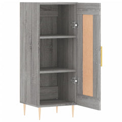 vidaXL Sideboard Grey Sonoma 34.5x34x90 cm Engineered Wood 6